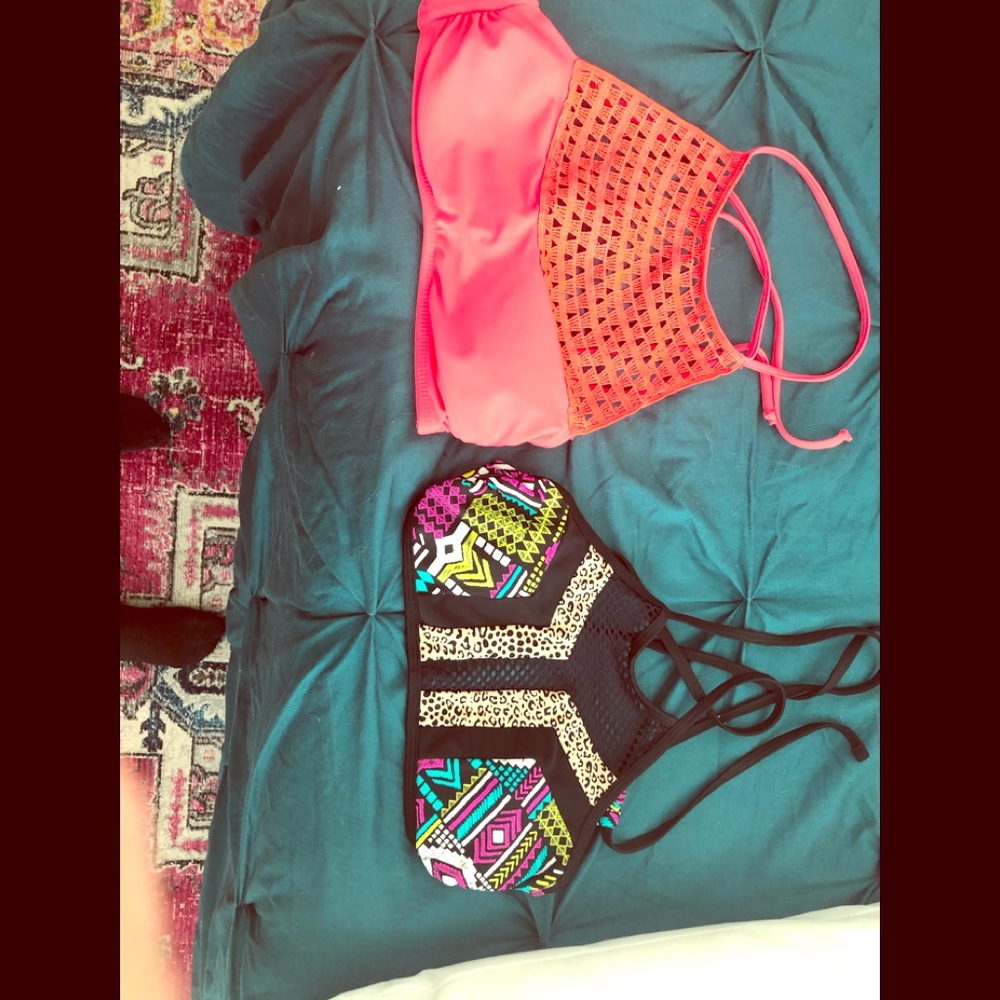 Bikini tops never worn. Perfect to mix and match.